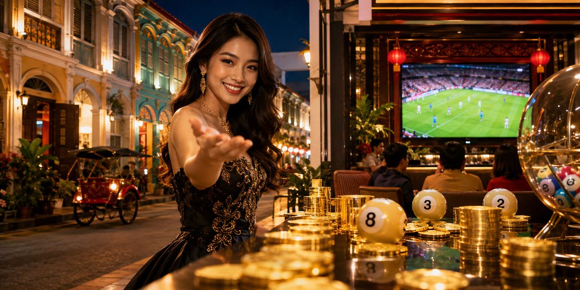 Football fans in Penang watching a local league match with high spirits